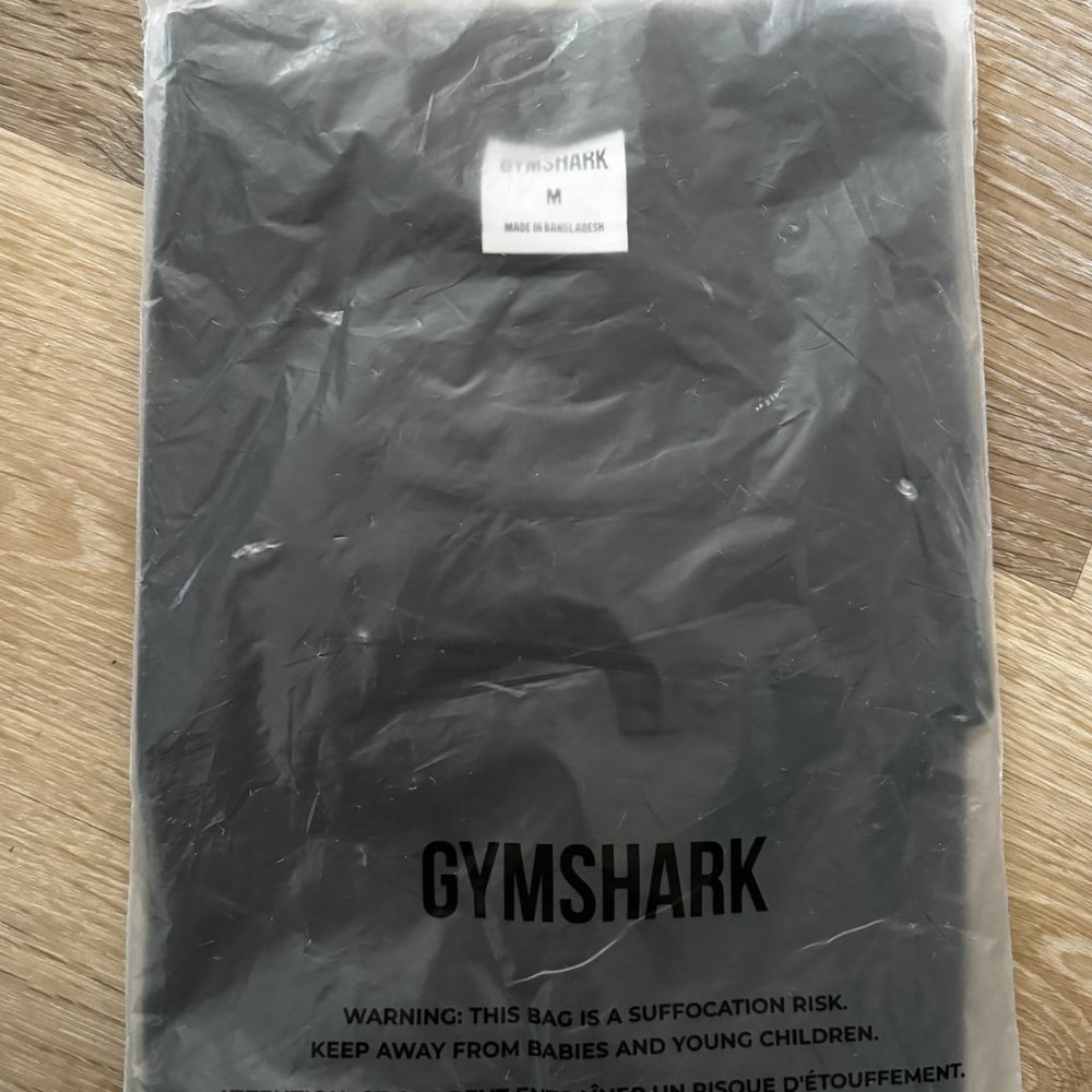 GYMSHARK DAVID LAID T-SHIRT Black - Picture 2 of 2